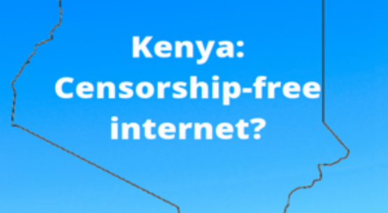 Kenya: Censorship-free internet?