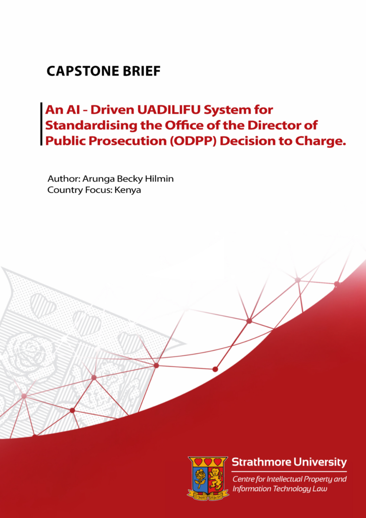 An Al – Driven UADILIFU System for Standardising the Office of the Director of’ Public Prosecution (ODPP) Decision to Charge